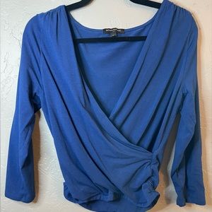 Banana Republic Wrap Knit Top